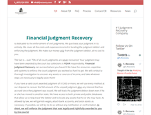 Tablet Screenshot of fjrecovery.com